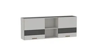 Шкаф ШСТ-160, Смарт (1600*316*600) Серый, 22616