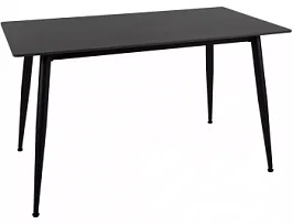 Стол обеденный Signal RION 130 (черный/черный)