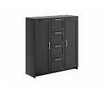 БРИМНЭС / СИРИУС тумба ИКЕА / IKEA 2 двери и 4 ящика 117х123 Дуб Венге | изображение 3