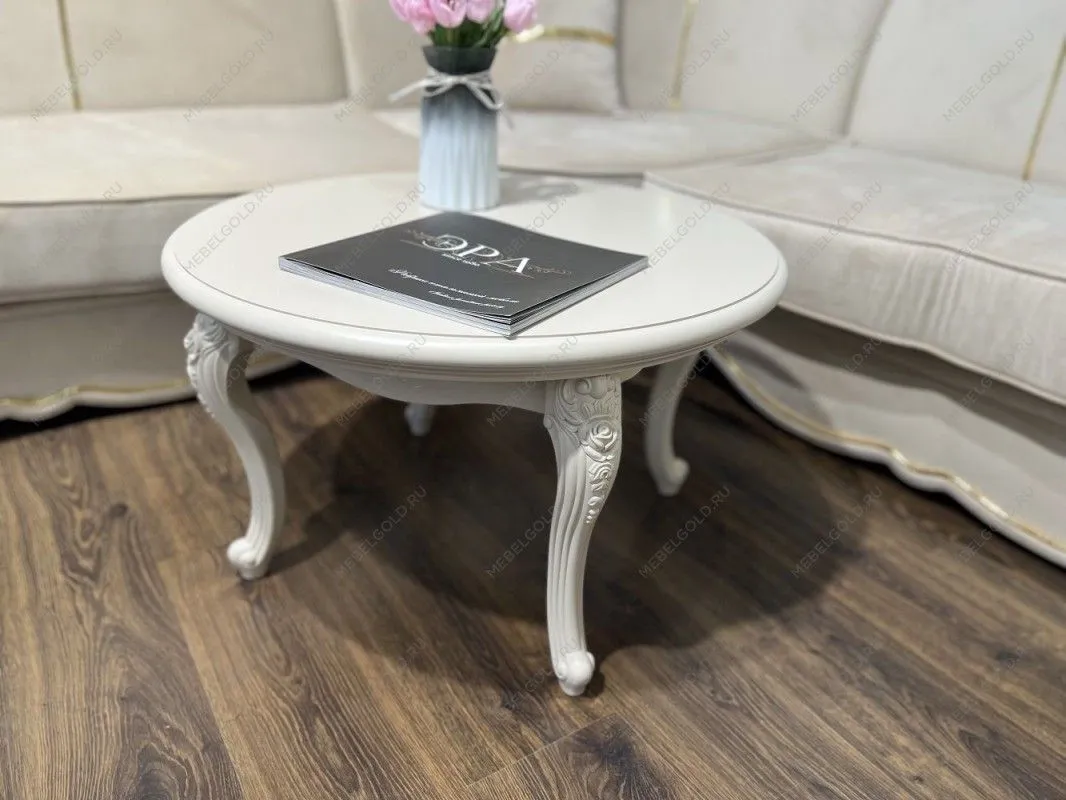 Столик круглый Мокко бежевый | изображение 15