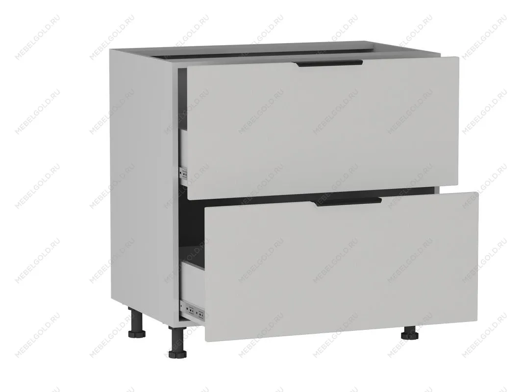 Стол с ящиками СЯ-2-80, Ватель (800*523*820) Экокожа Белый, 23923 | изображение 1