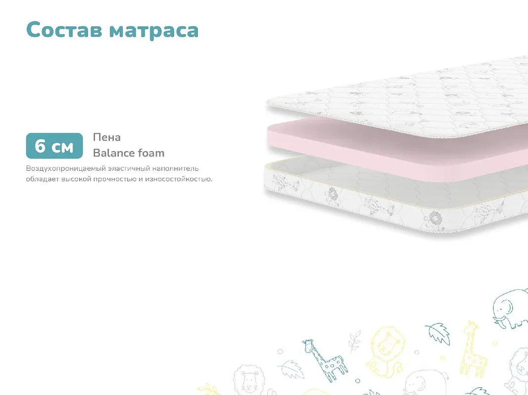 Матрас Дрёмушка Лайт 70х120 | изображение 1