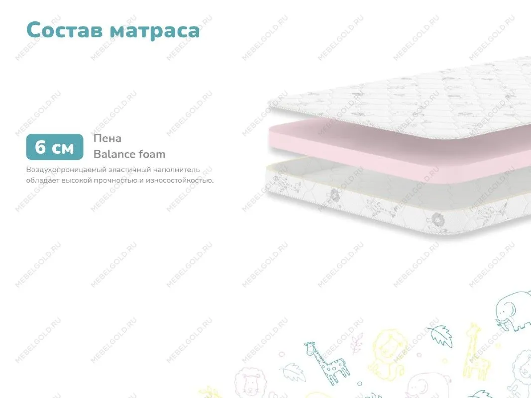 Матрас Дрёмушка Лайт 80х200 | изображение 1