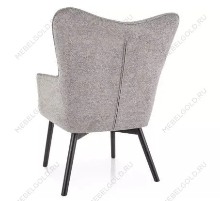 Кресло Signal CARMEN Raven 07 (серый/черный мат) | изображение 1