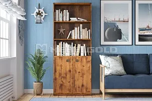 Стеллаж Индиана JREG2DO дуб саттер