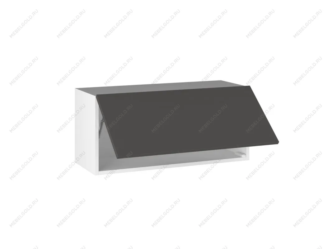 Шкаф АГ-80 (360), Виста (800*316*360) Экокожа Серый, 26633 | изображение 1