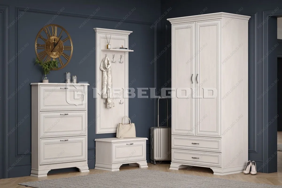 Прихожая Тиффани кремовый