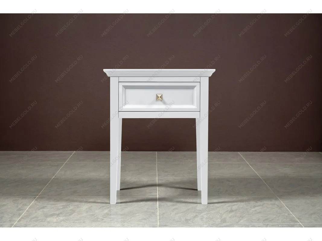 Тумба прикроватная 1 ящик Manhattan (Белый) | изображение 2