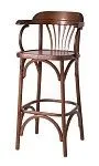 Стул барный 750 Венский твердый (средний тон) | изображение 1