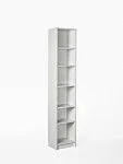 Стеллаж Варма, 6 полок, 38х198х28 см, белый | изображение 6
