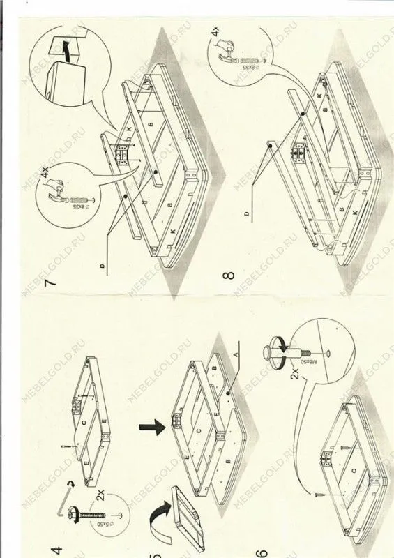 Стол Вирго-1 (Крафт золотой/Венге) | изображение 6