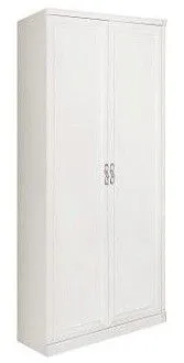 Шкаф детский Мишель 2-ств без зеркал белый матовый