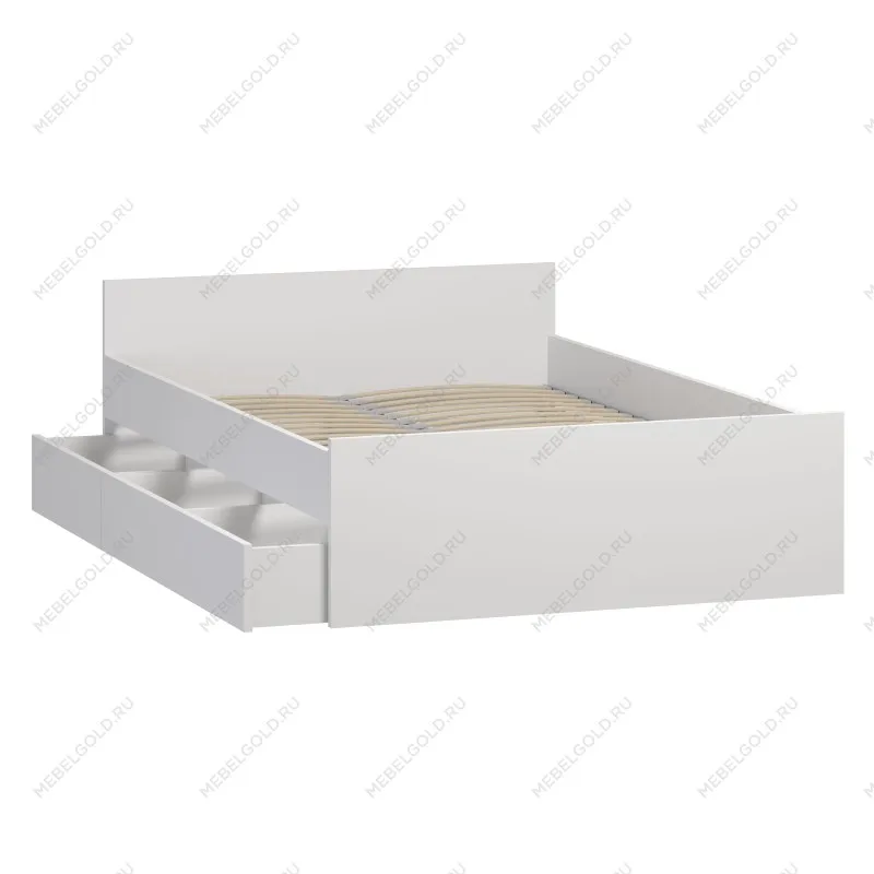 Ящик выкатной для кроватей СИРИУС, 60х60х20 см, белый | изображение 9