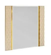 Зеркало Лара ППУ бежевый глянец