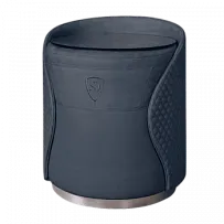 Пуф-тумба Антрацит (новабук) серебро Sweet dreams PS-101