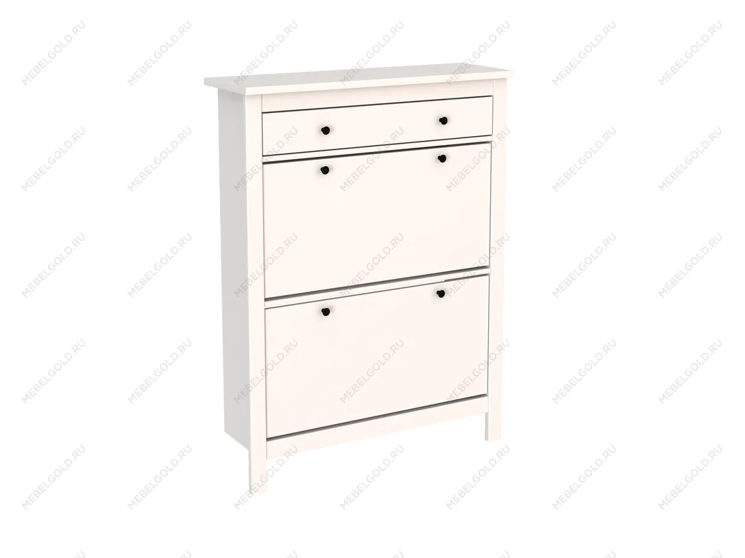 САГА тумба для обуви 92х122 белая