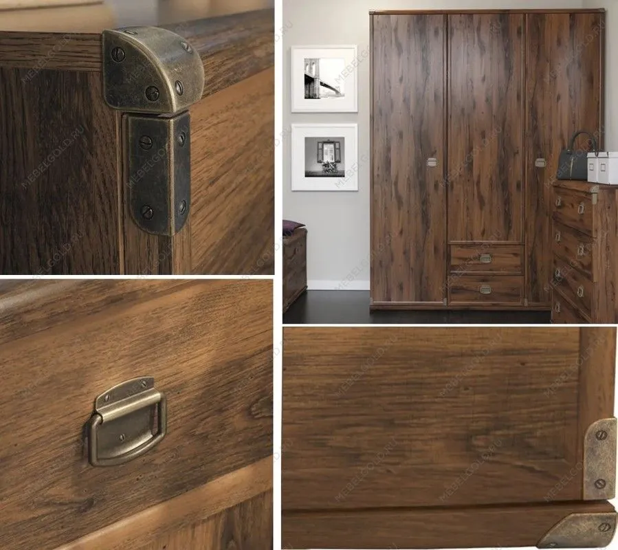 Шкаф Индиана JSZF3D2S дуб саттер | изображение 5