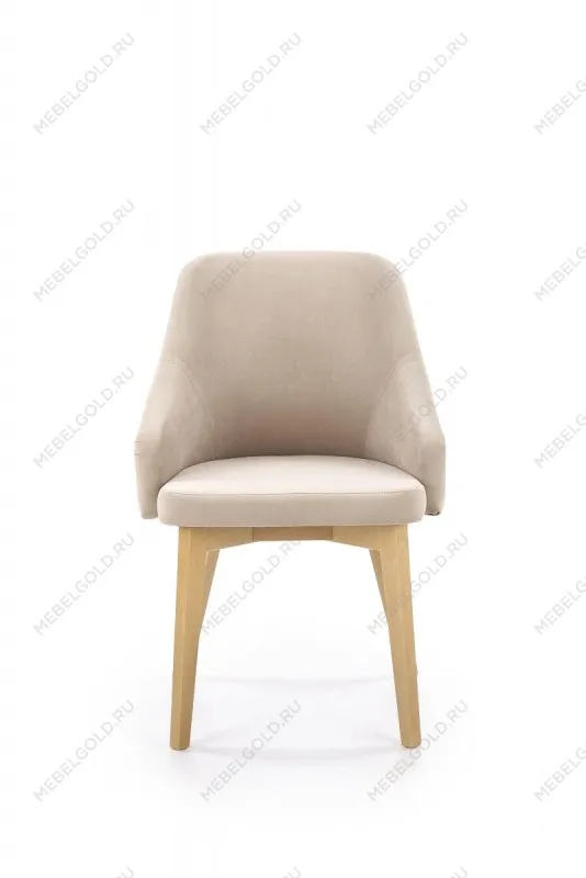 Стул кухонный Halmar TOLEDO 2 (дуб медовый/solo 252) | изображение 3