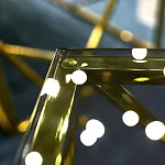 Стол журнальный Signal SILVER A (дымчатый/золотой) | изображение 3