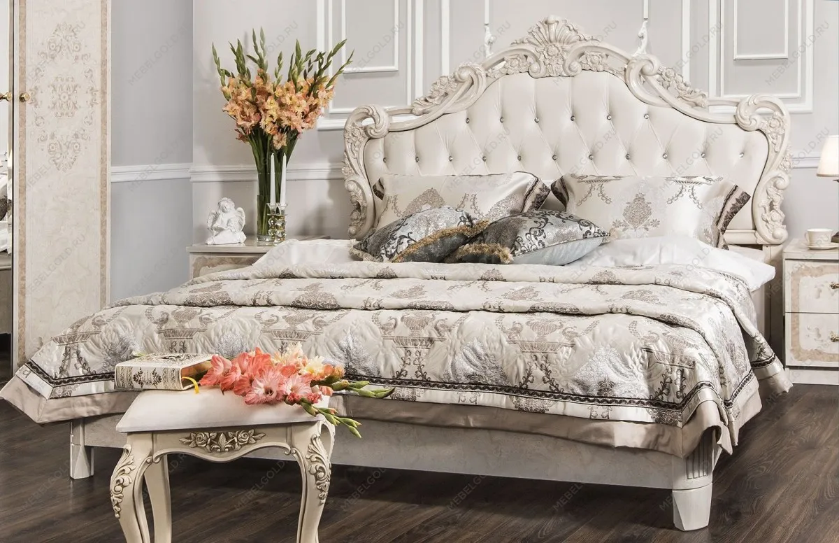 Спальня Патрисия крем корень глянец | изображение 1