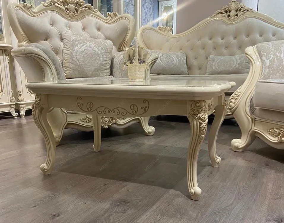 Балашиха - Столик прямоугольный Джоконда крем глянец