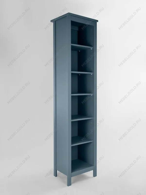 Стеллаж Сага, 50х42х215 см, темно-бирюзовый | изображение 6