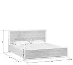 Кровать Коен LOZ180x200 ясень снежный | изображение 1