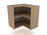 Шкаф угловой ШУГ-60к, Женева (600*600*600) Дуб Палермо, 21943 | изображение 1