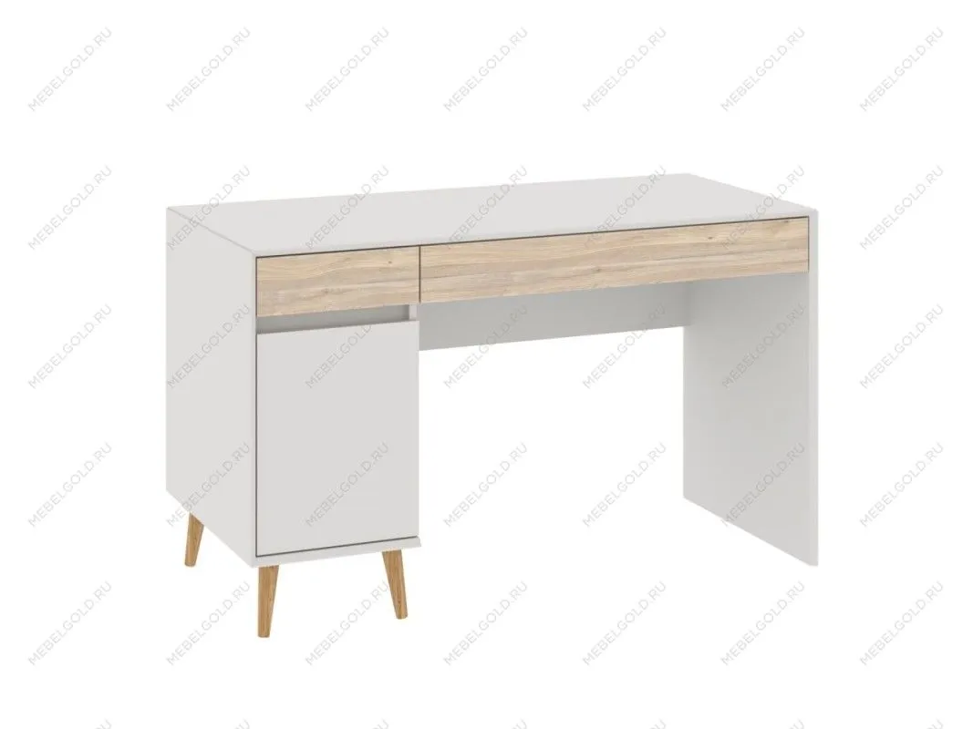 Стол письменный , Аврора (1300*603*786) Дуб Мария/Кашемир, 32111