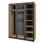 Шкаф для одежды Стенли МН-037-03 | изображение 1