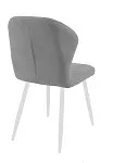 Стул DikLine 239М B22 GREY, ножки белые | изображение 2