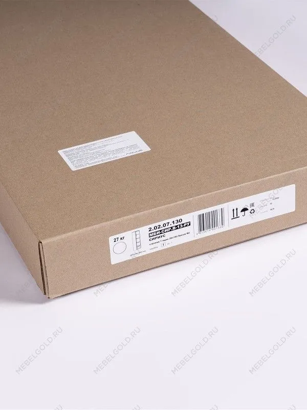 Стеллаж Сириус, 1 ящик, 39х35х190 см, черный, дуб венге | изображение 12