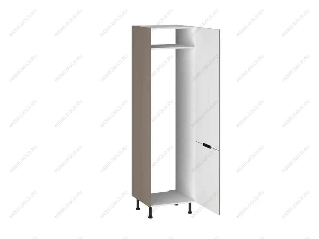 Шкаф-пенал ПХ-60 бока МДФ, Виста (600*586*2216) Мокко, 25477 | изображение 1