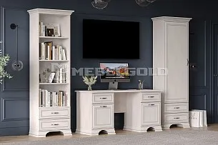 Стол письменный Тиффани вудлайн кремовый