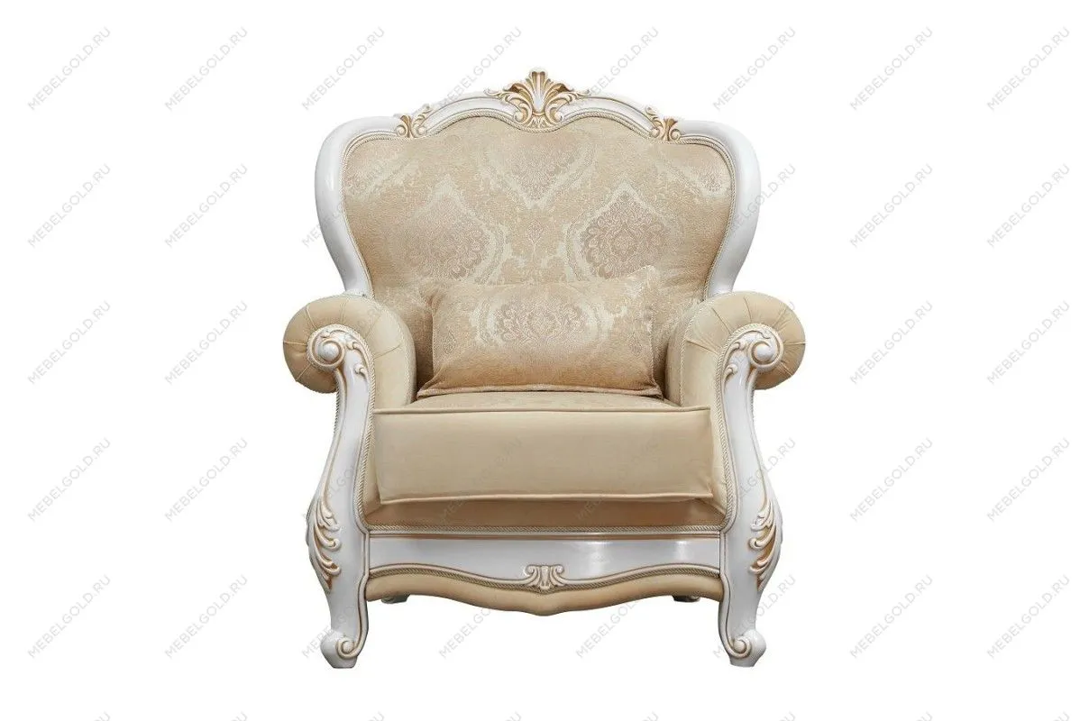 Кресло Натали белый глянец | изображение 1