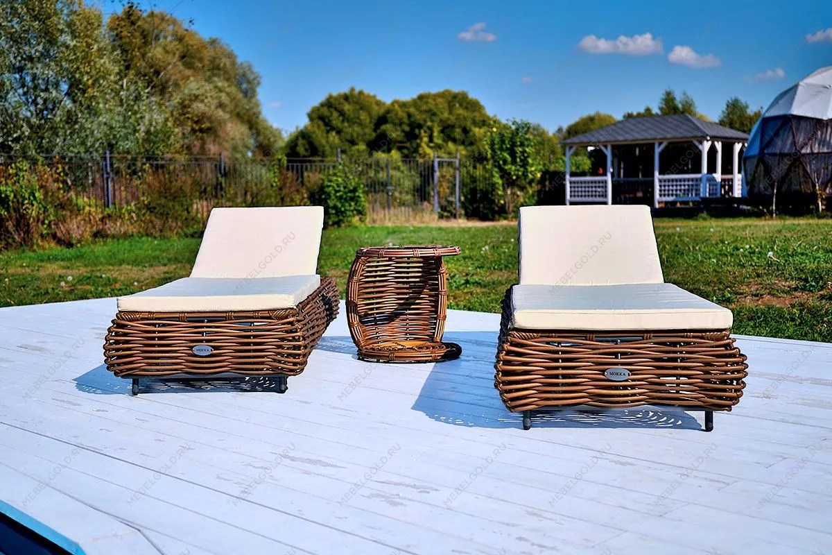 MOKKA MAJORCA Шезлонг, цвет капучино | изображение 7