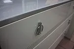 Лобня - Стол туалетный Римини СОЛО (белый серебро) РМСТ-1 (s) | изображение 1