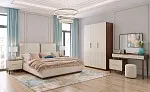 Кровать Мия 180х200 фасад крем, корпус караваджо | изображение 6