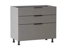 Стол с ящиками СЯ-90 (176/356), Ватель (900*523*820) Экокожа Мокко, 23721