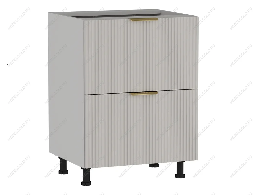 Стол с ящиками СЯ-2-60 , Монза Бежевый