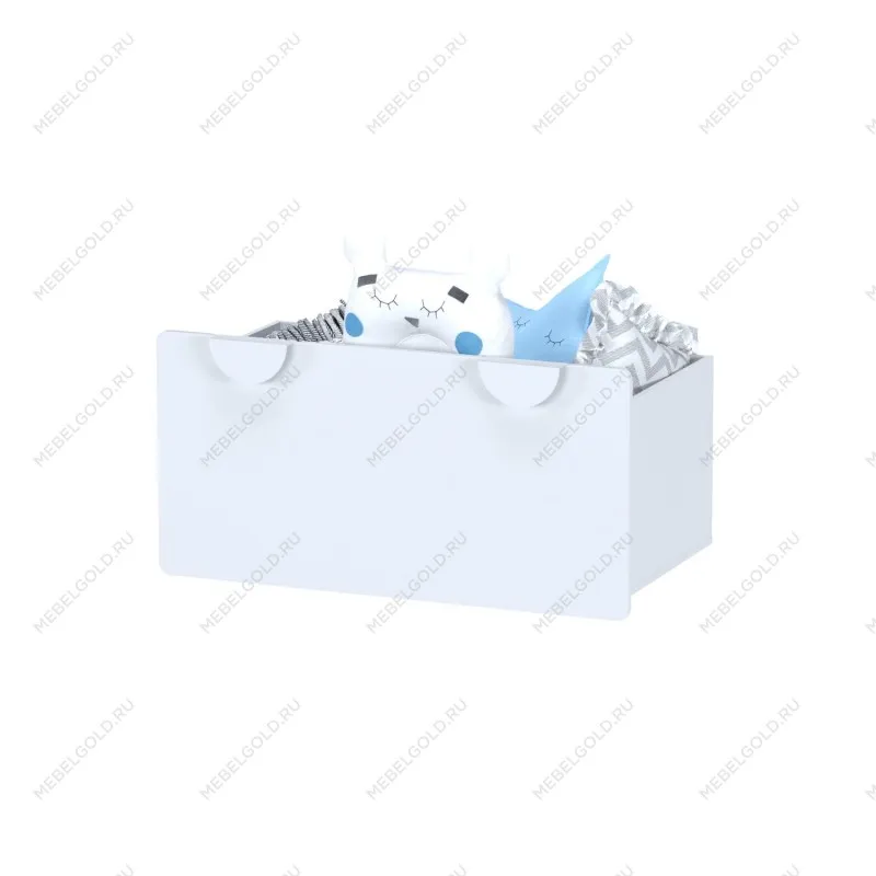 ПИКСИ ящик выкатной 90х48х46 под скамью, робкий подснежник