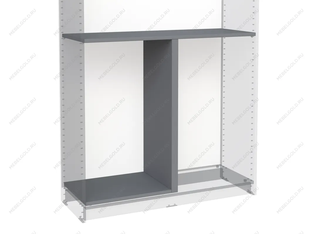 МАКС секция разделительная 100х36 серая | изображение 1