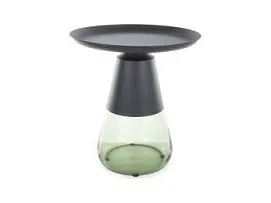 Стол журнальный Signal TIFFANY A (черный/зеленый)