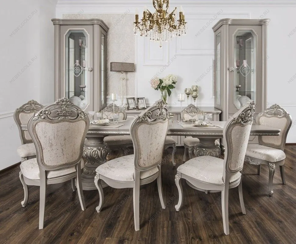 Стол Лали прямоугольный серый камень | изображение 7