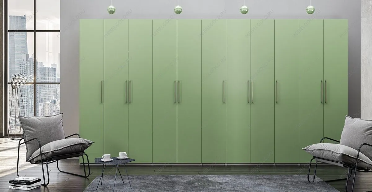 Шкаф-пенал Отис МН-039-07 П9 с фасадом МДФ (краска глянец RAL) | изображение 7