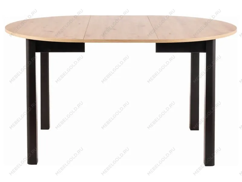 Стол обеденный Signal DANTE раскладной (дуб артизан/черный мат) | изображение 1