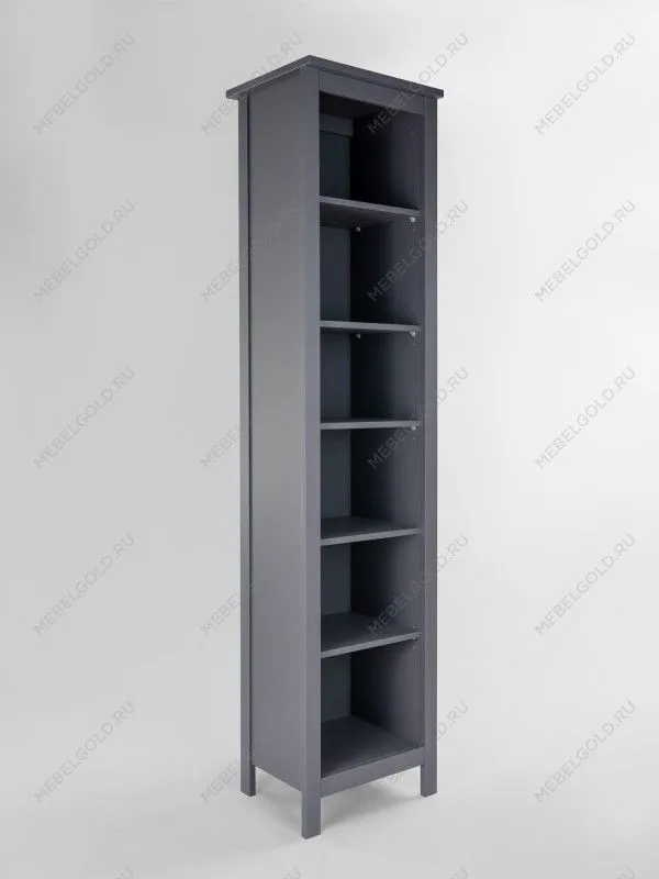 Стеллаж Сага, 50х42х215 см, серый | изображение 4