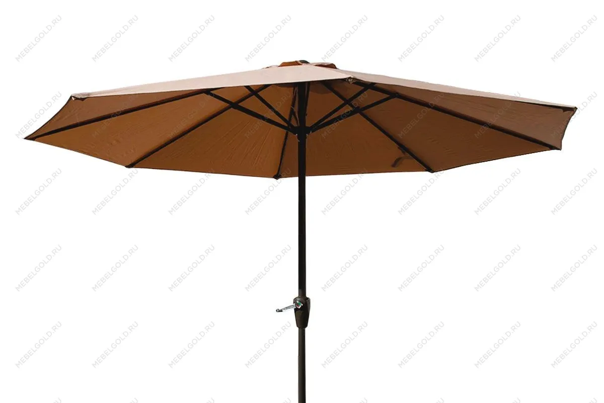 Зонт Верона без наклона светло-коричневый D270 | изображение 3