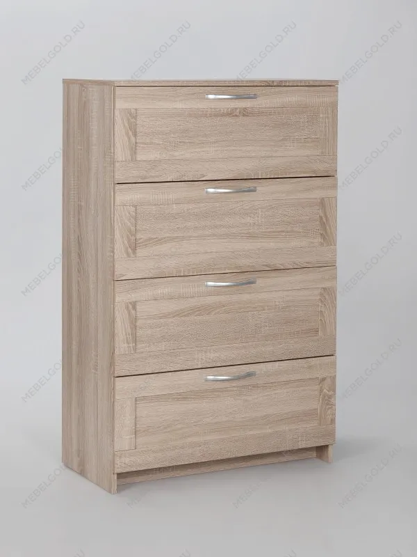 Комод Сириус, 4 ящика, 78х41х123 см, дуб сонома | изображение 8