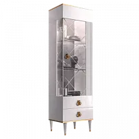 м. Марьина Роща - Витрина 1-ств. (правая) Римини СОЛО (белый золото) РМВ1-1С (s)